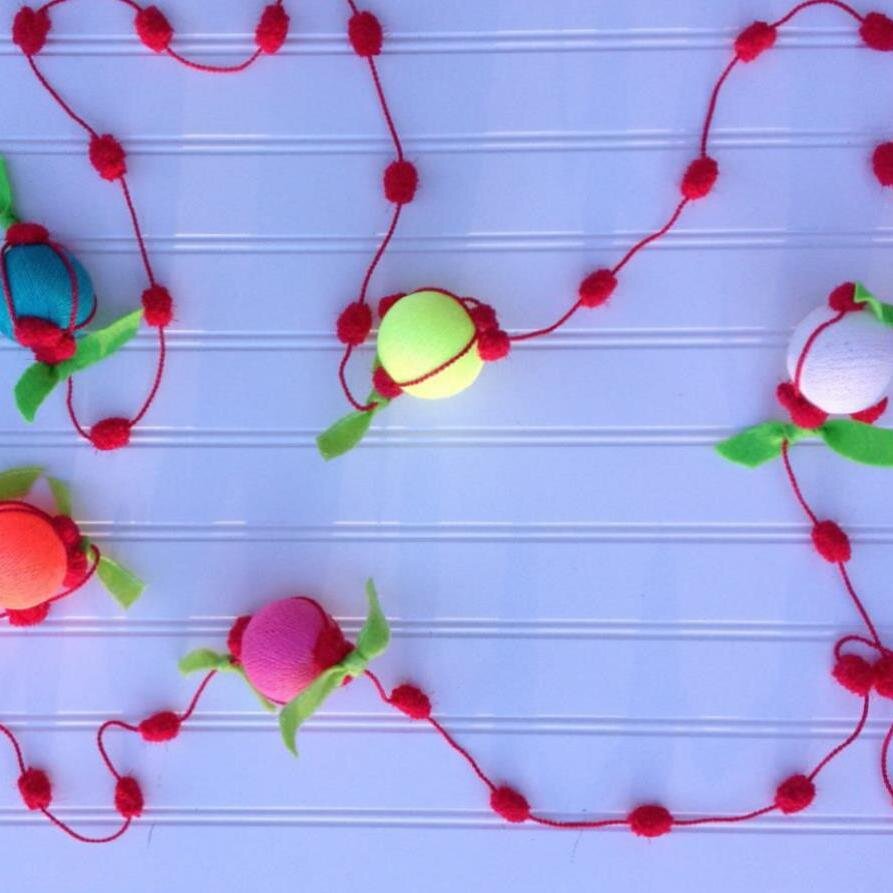 Unique holiday garland - cheap christmas ornaments from JabberDuck
