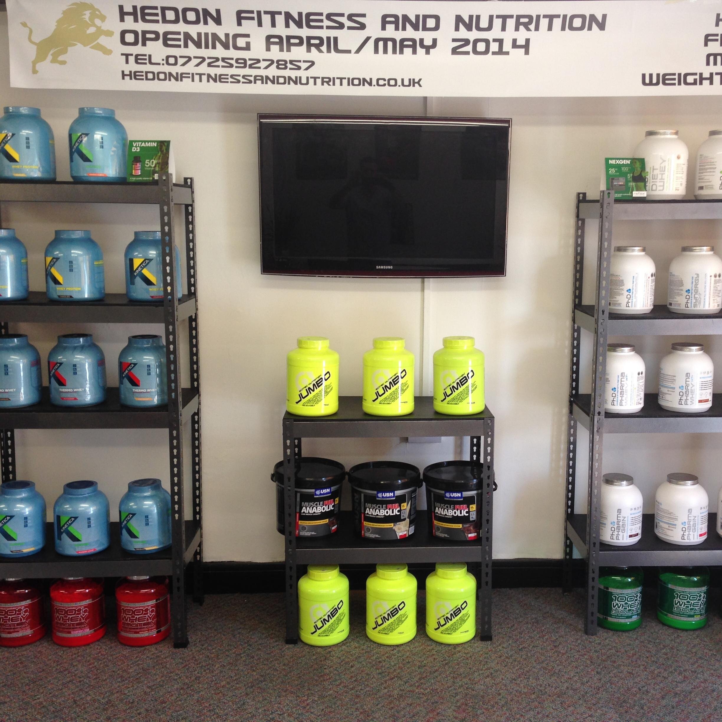 Hedon Fitness & Nutrition specializing in a wide range of leading products in the health and fitness industry.