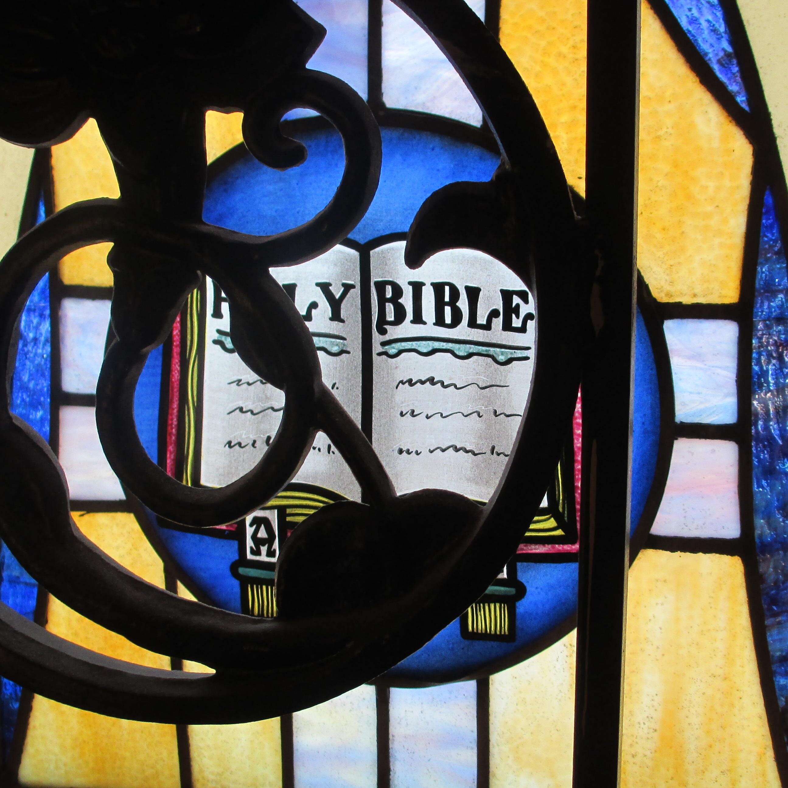 A window of WHBC, a witness to the Spirit of God, to the refreshing of the saints there, and to the Light of the world.