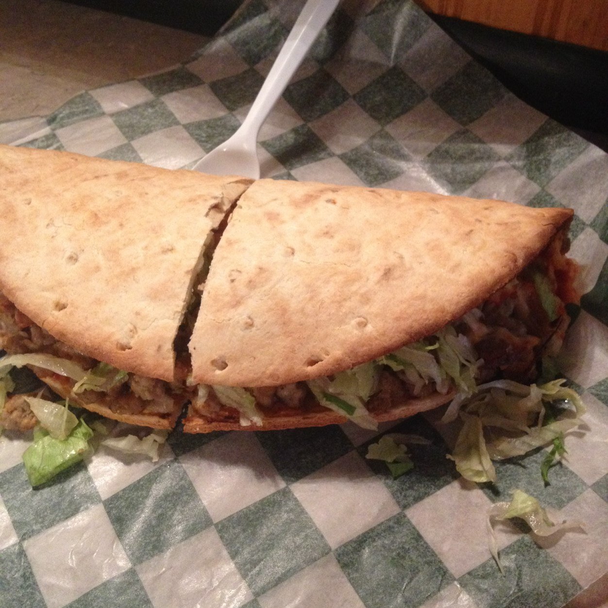 Deli with signature sandwich the PiZaaco! Downtown Hutchinson.