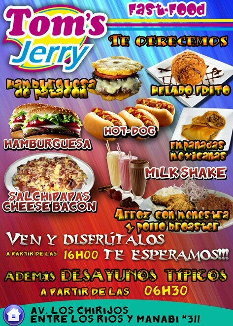 El q llega primero , come primero.. Tom's Jerry