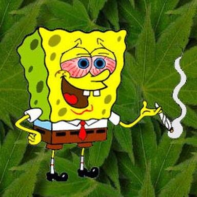 Bob Esponja..... Cheira Maconhaa