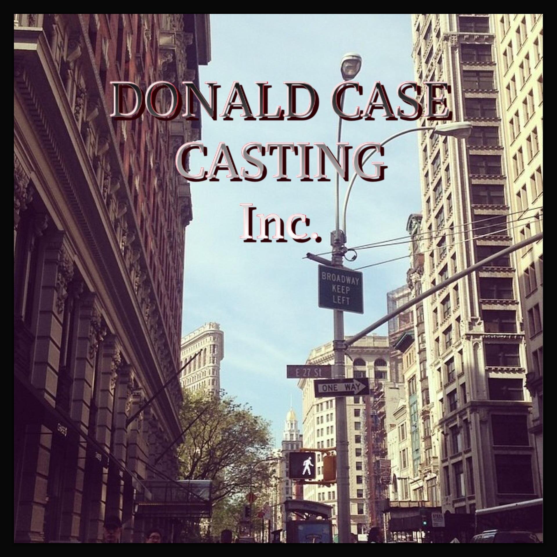 Donald Case Casting is one of NYC's leading offices in connecting clients with the most suitable, highly trained, professional actors with 30yrs+ experience.