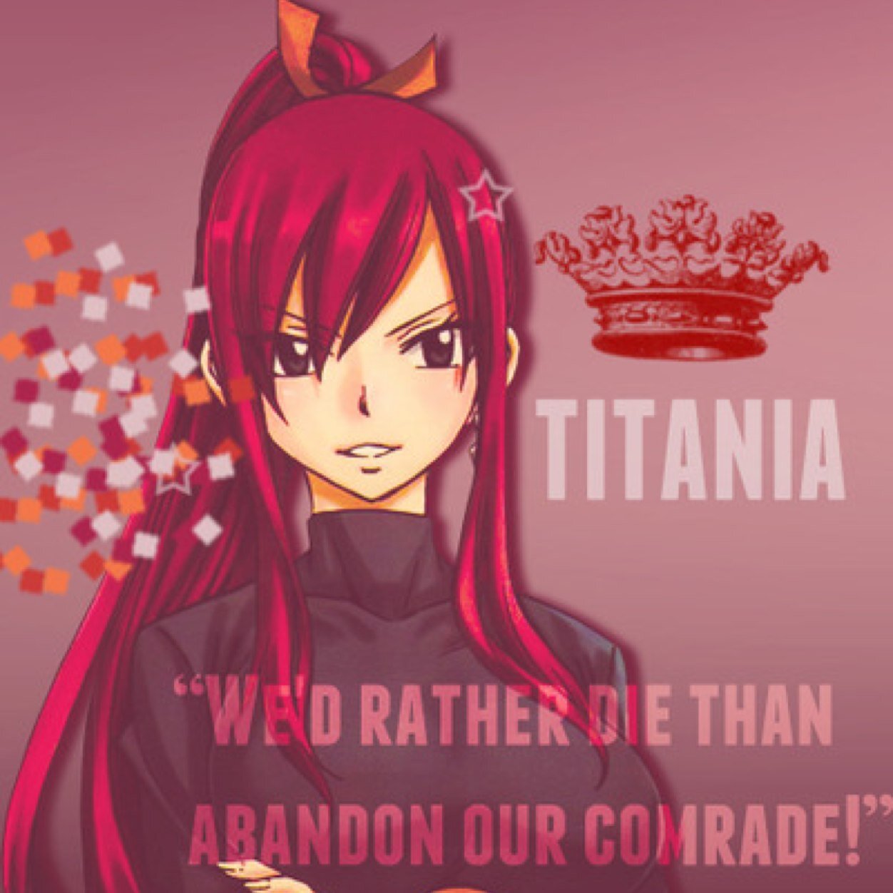 KansoMadoshi's profile picture. ティターニア Titānia|Fearī Teiru妖精の尻尾Kansō換装 Madōshi魔導士|My companions make my heart strong. If I'm fighting for those I love, I care not what happens to this body.|