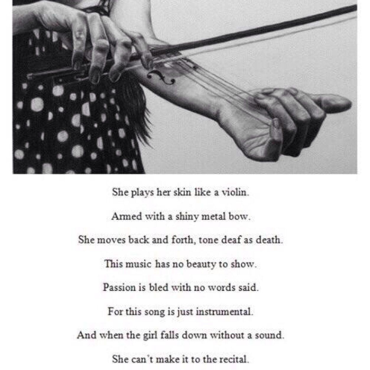 Anorexic/ food, leave me please/ alone/ broken