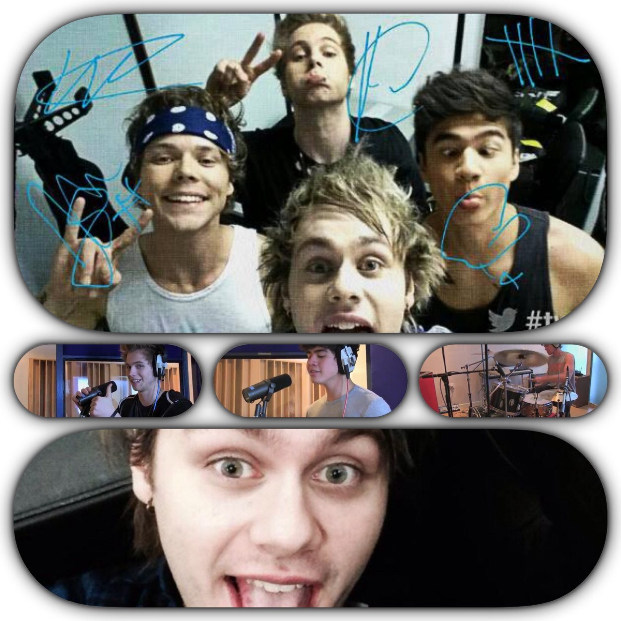 Just spending my days on the internet obsessing over 4 bands and 2 singers| I hate internet trolls and bullies|trying 2 stay strong and positive everyday