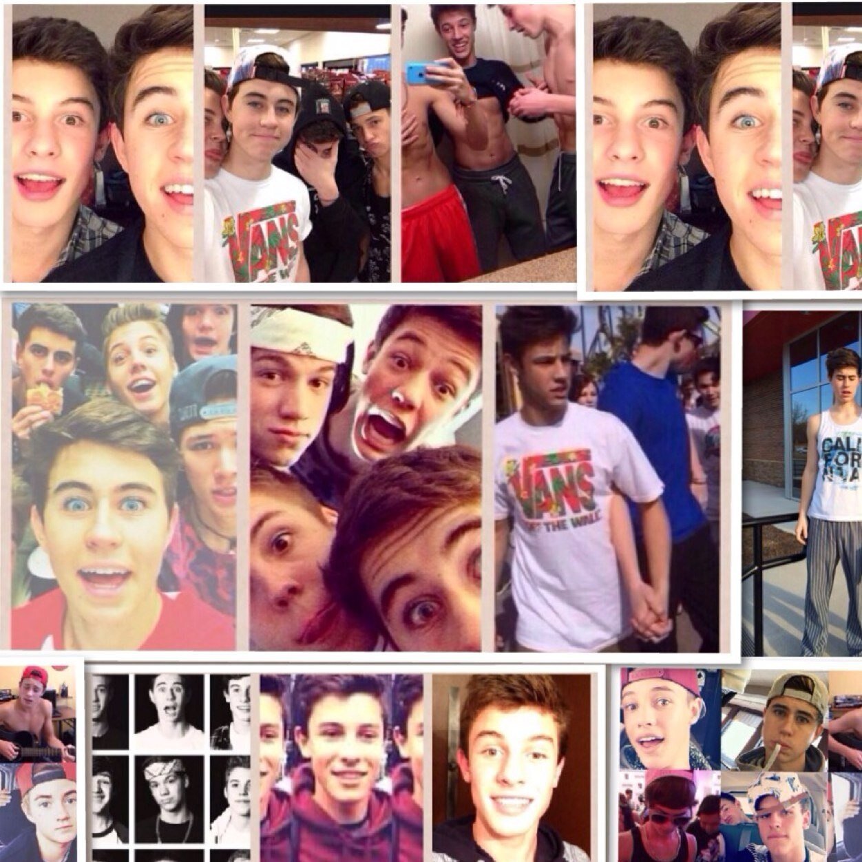 0/12 ♡Nash Grier♡Cameron Dallas♡Carter Reynolds♡matthew espinosa♡aaron carpenter♡hayes grier♡Shawn Mendes♡Jack and jack♡Taylor Caniff♡Jc Caylen♡kian♡♡