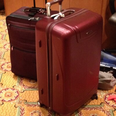 giant suitcase