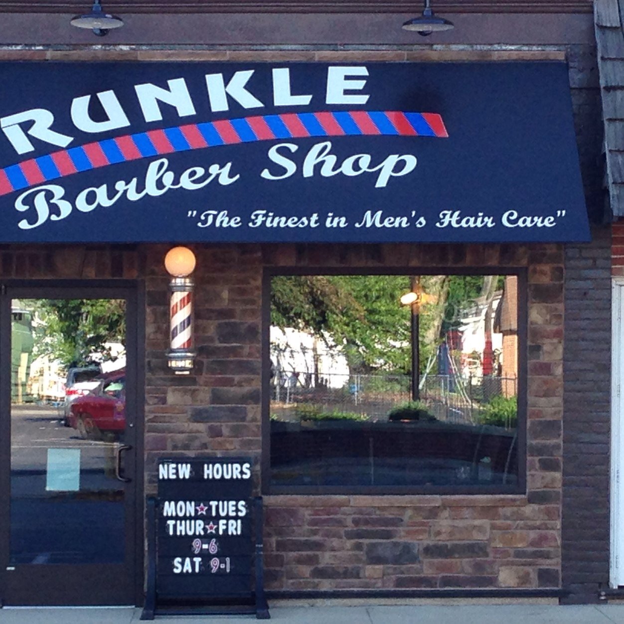 For the finest in men's hair care. Our hours: Mon-Thur-Fri, 9-6, Tue, 9-5, Sat, 9-1.  Call 574-598-2030 for appointment.