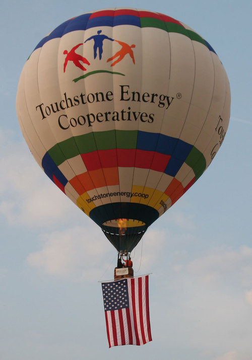 We are the Hot Air & Cold Air Balloon program for Touchstone Energy Cooperatives across the USA.