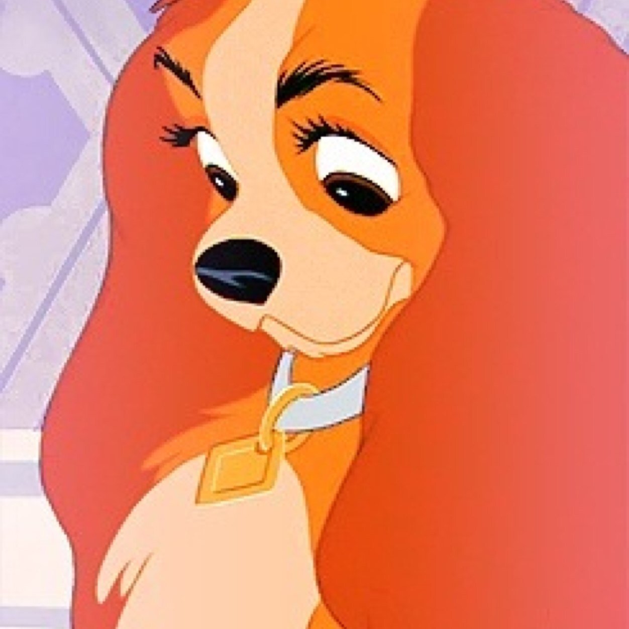 LcvableLady's profile picture. Tramp used to tell me, “There's a great big hunk of world down there with no fence around it.” [#DisneyRp]