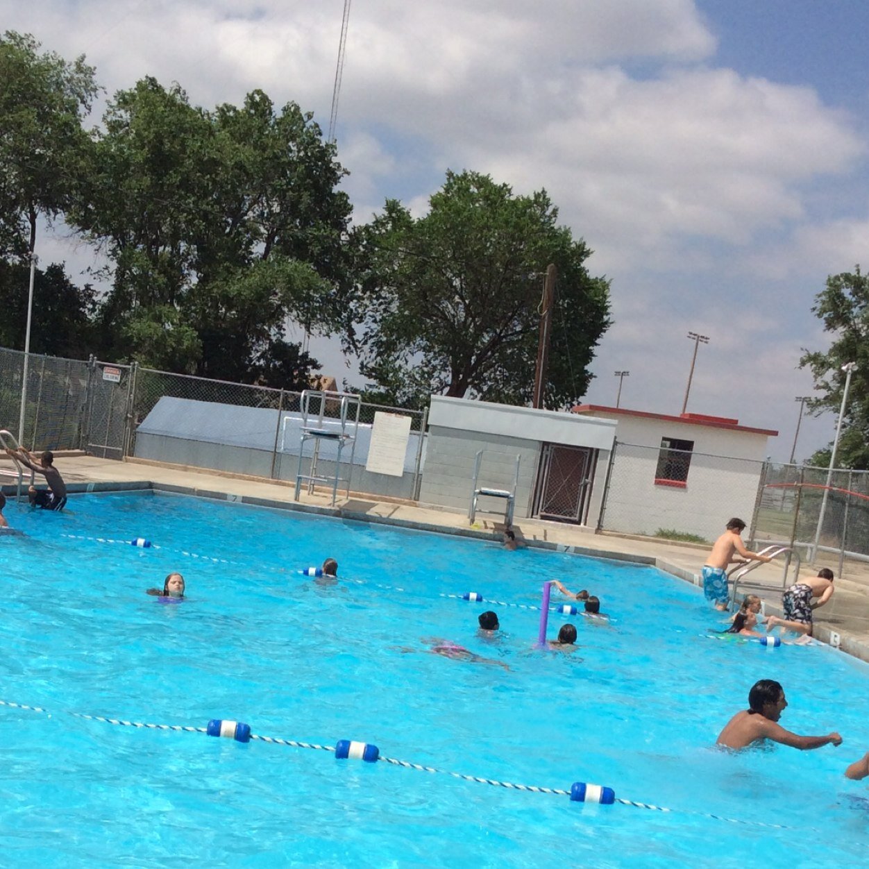 Keep calm and swim on