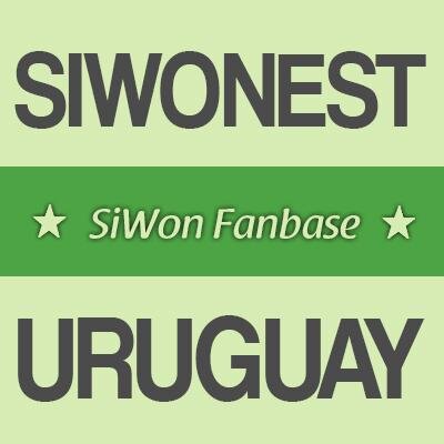 /* Fanbase Siwonest Uruguay*/ 13-01-31 at 02:39 KST we receive LOVE from @siwon407