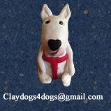 Hand made clay dogs sold with 100% of profits going to dog causes http://t.co/6XvGI6Bq8s