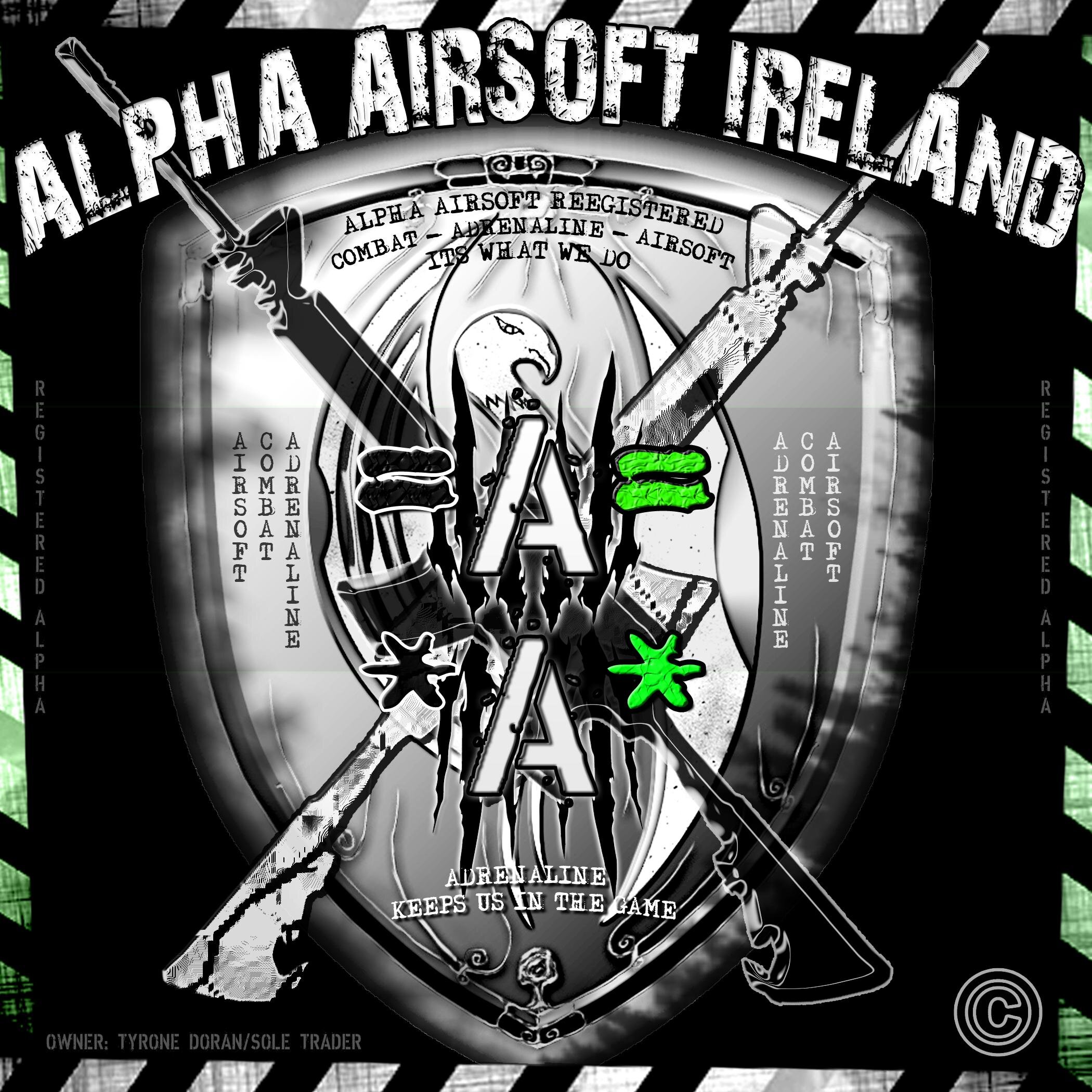 Based in Co.Monaghan Rossmore Forest - Alpha Airsoft is a cutting edge company/site hosting airsoft events and providing airsoft days out.