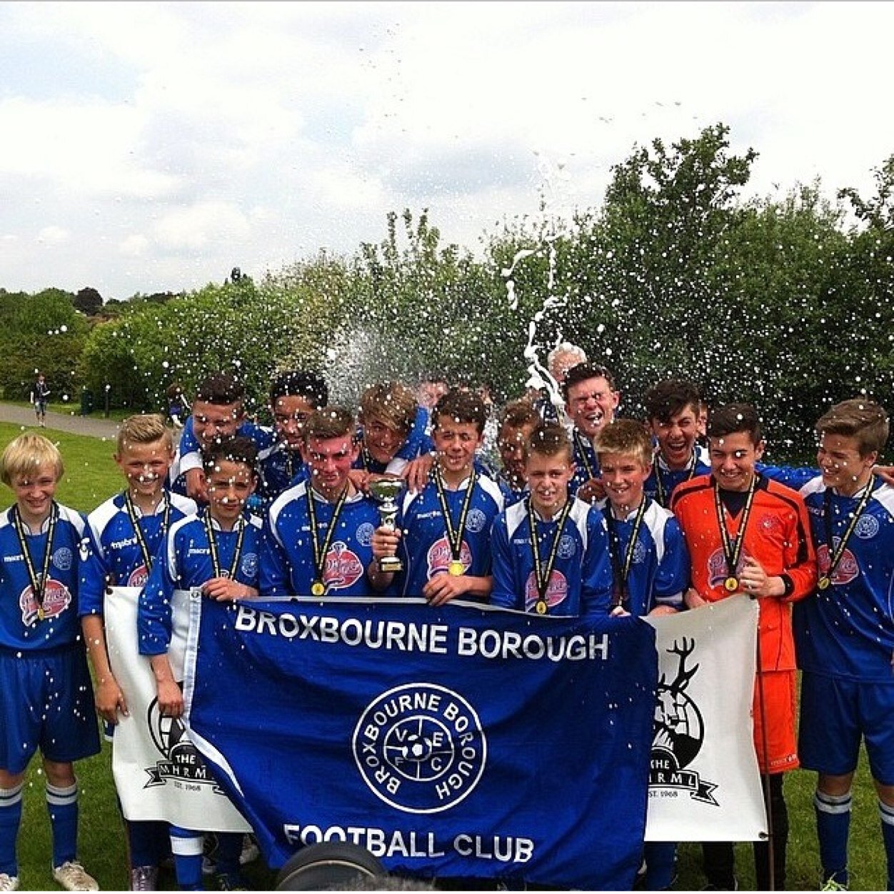 ORC Cup Champions 13/14    //    Mid Herts Rural Minors League Premier Division (MHRML)