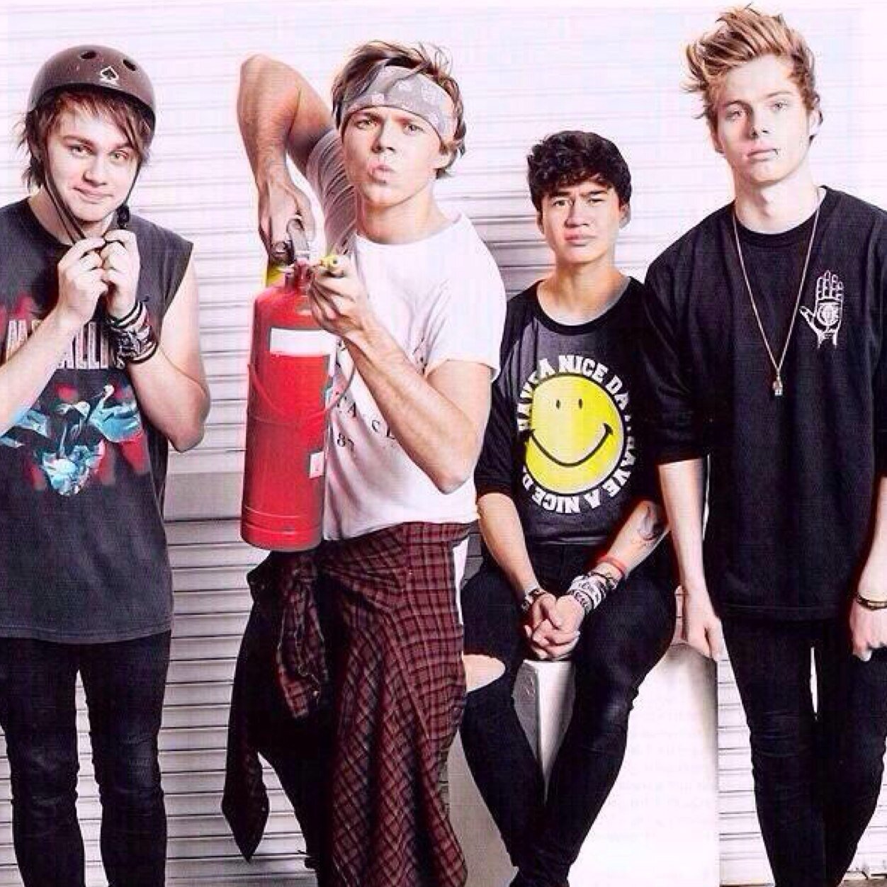 We love 5 Seconds of Summer! Part of the Ewok family