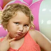 Alana Thompson she's a Beautiful Pageant Diva/TV sensation she has her own TV show call Here Comes Honey Boo Boo on TLC