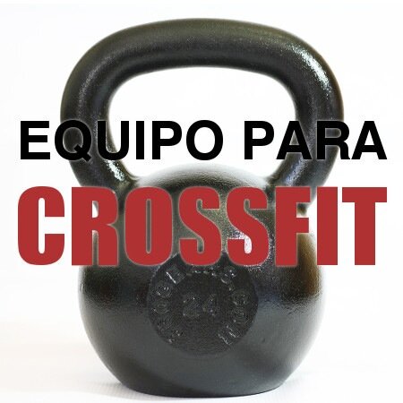 Compra tu equipo para entrenar CrossFit en casa.