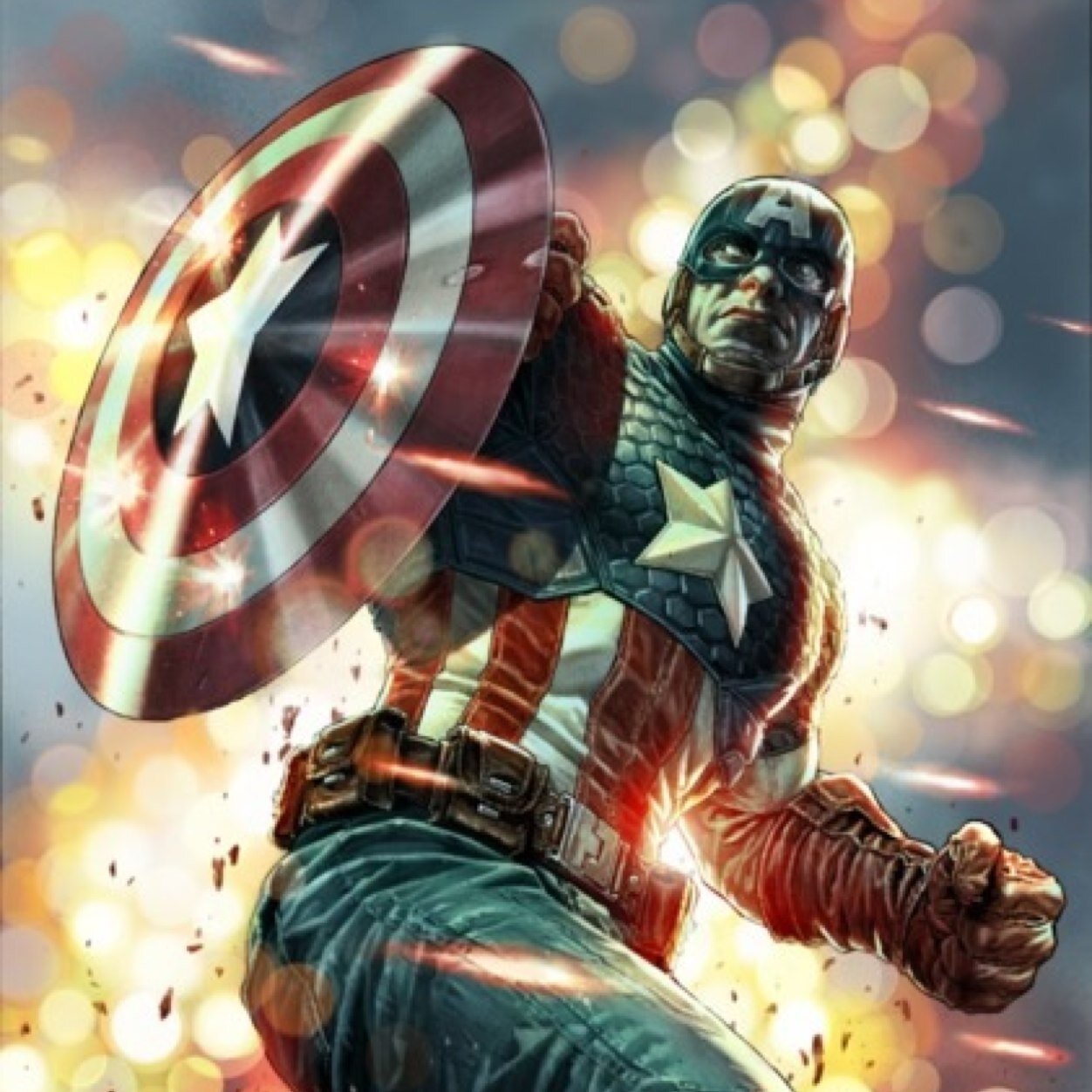 I'm Steven Rogers. You may know me better as Captain America.
