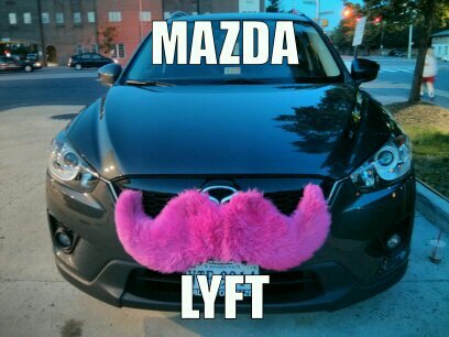Spreading #LyftLove in the Nation's capital in #MazdaCX5. Feel free to mention your #Lyft experience. #Fistbumps