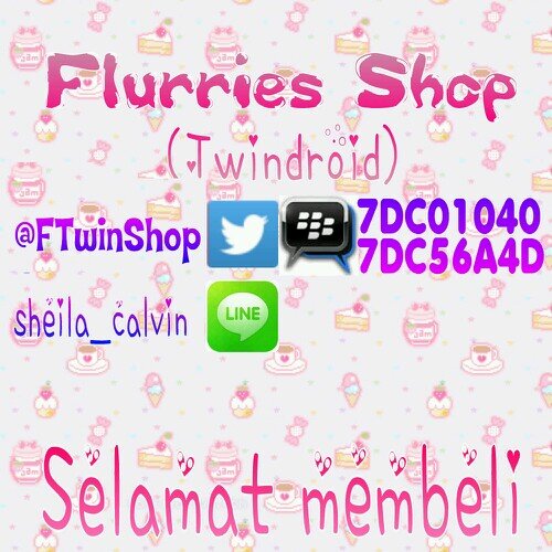 FTwinShop's profile picture. CP : Slow respon : Line : sheila_calvin fast respon : pin BB : 7DC01040/7DC56A4D and DM . Testi : #TestiFTS . Happy Shopping