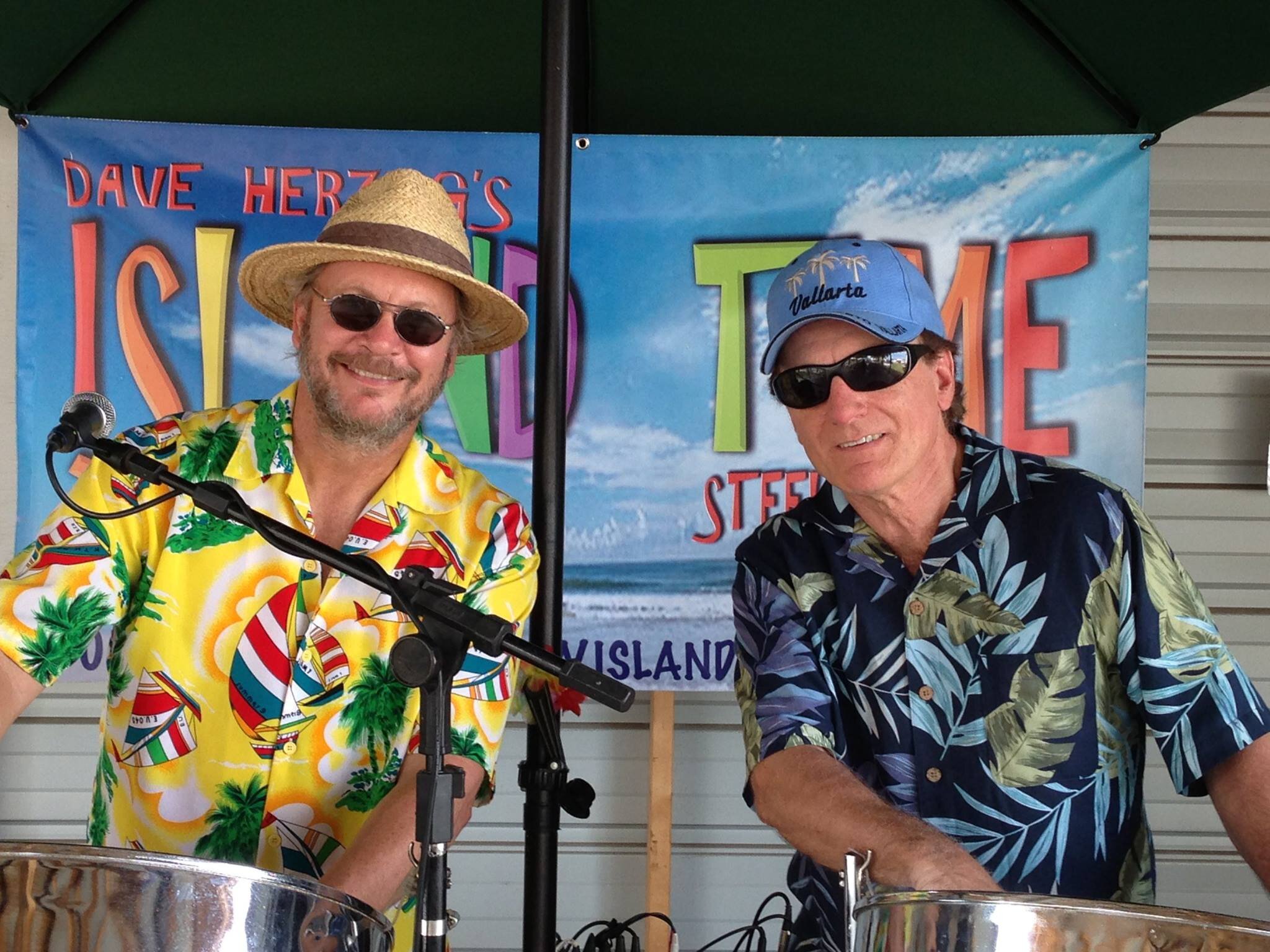 Trop Rock duo featuring steel drums, guitar, and sparkling vocals and harmonies.  Winters in Key West, Summers in the Midwest.