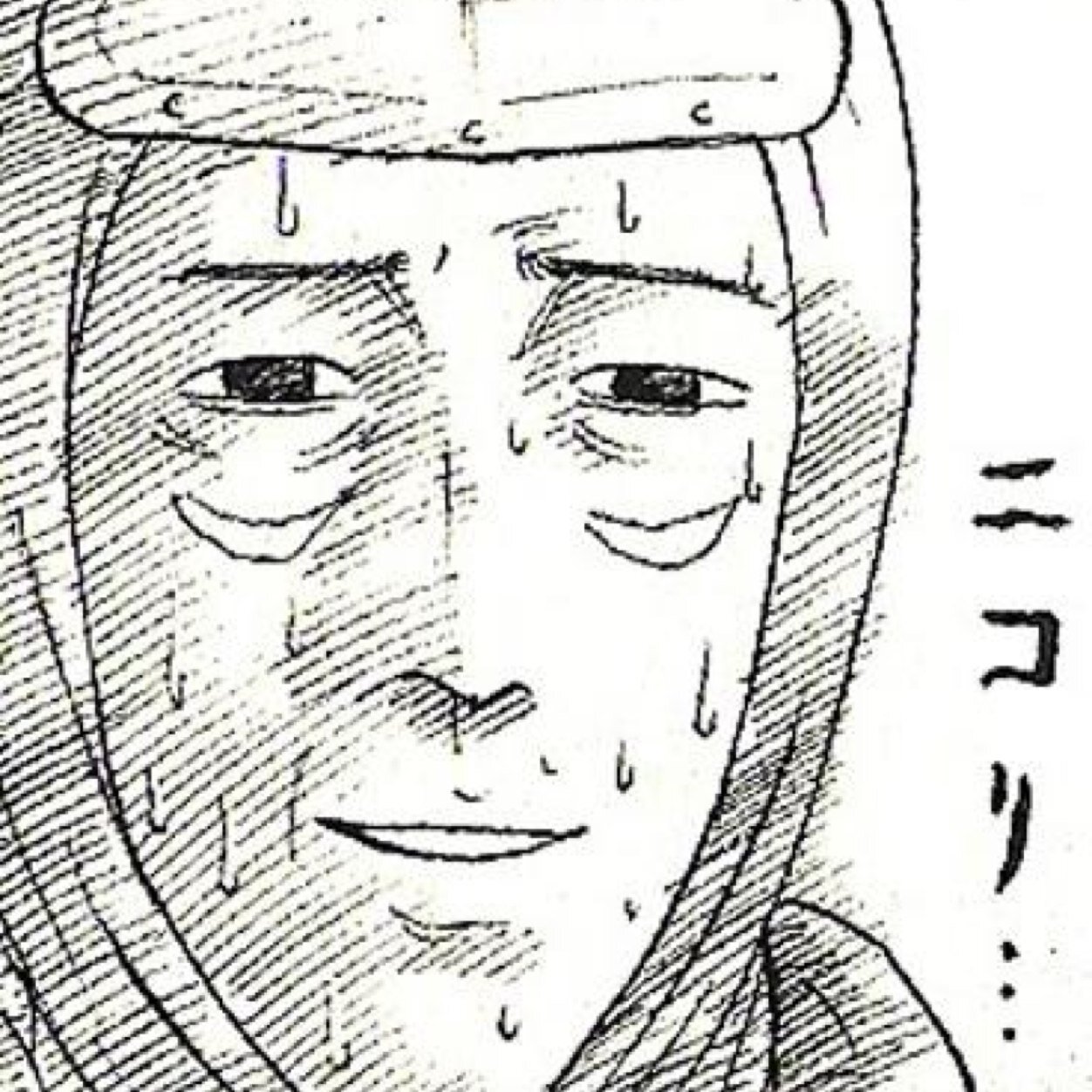 向かい風の中のニンゲン