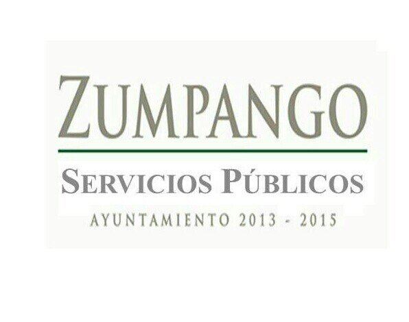 Dirección de Servicios Públicos del Ayuntamiento de Zumpango 2013 - 2015, Estado de México.