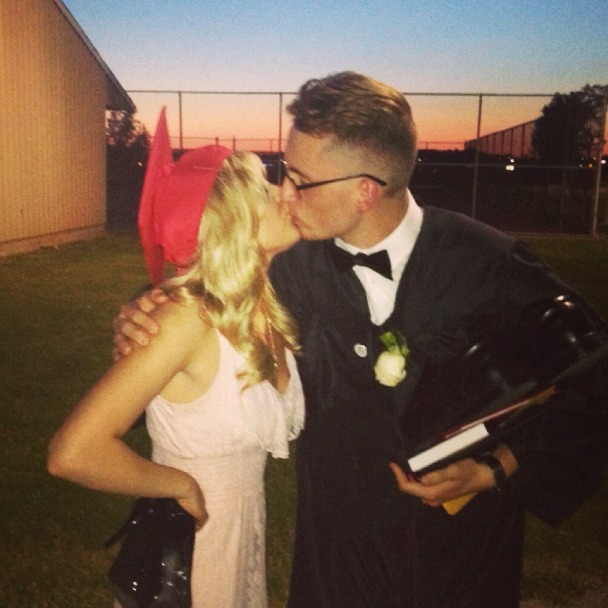 Just two kids wishing to be Prom King and Queen. 
♡♛♡