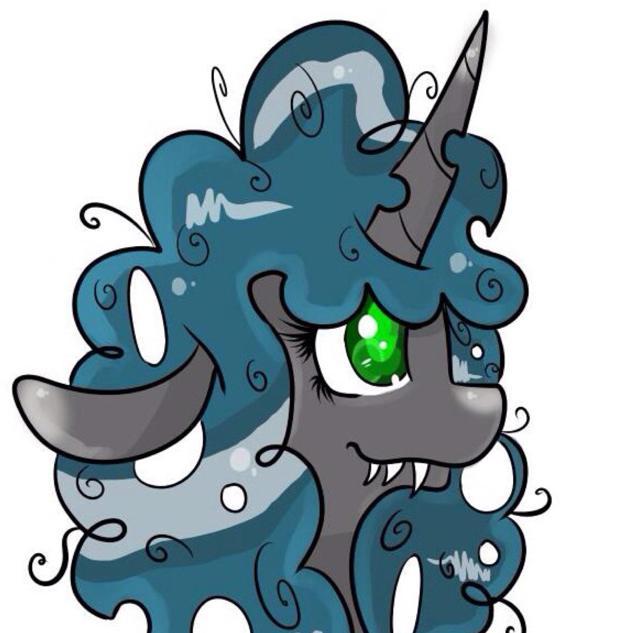 Loud, Hungry, Scary...and has a very beautiful grin. These fangs can gnaw through anything...scared yet?
