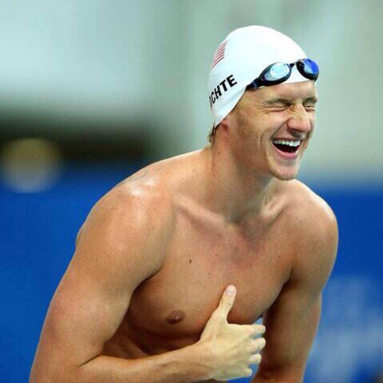 You fall down, you pick yourself up, you get back in the pool