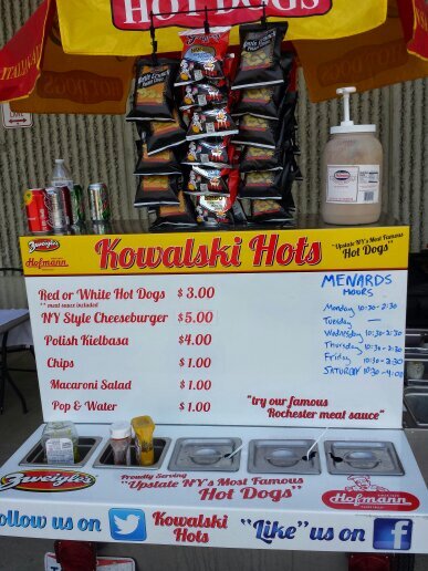 Serving Upstate NY Hot Dogs and Hamburgers