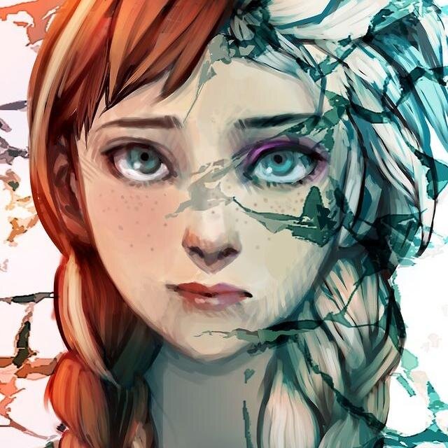 Only and act of true love can thaw a frozen heart.