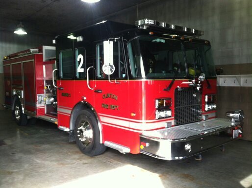 A FireFighter at Clinton Fire Dept.