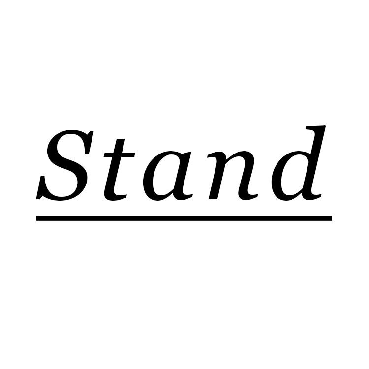 STAND is a visual-based journal showcasing the work and thoughts of contemporary artists from all areas of the globe.