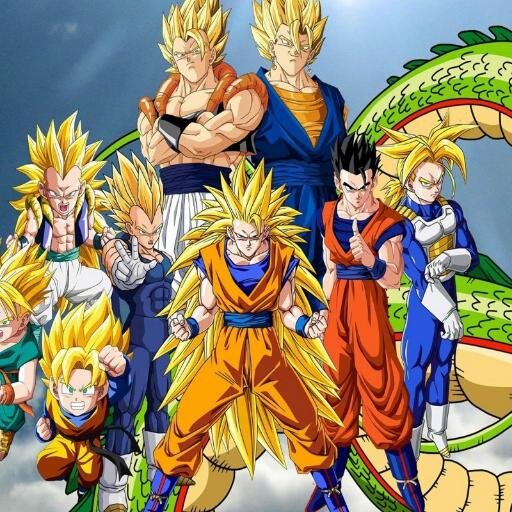 Me encanta ver animes en especial dragón ball mi favorito