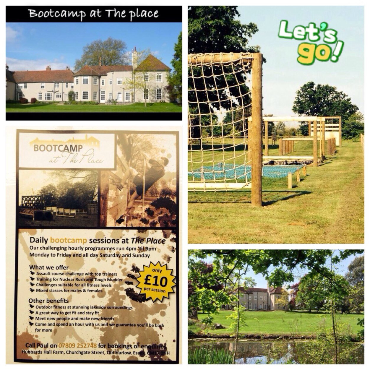 Bootcamp at The Place is perfect for residential stays, corporate days & team-building events. Come and join in the fun, but don't expect a walk in the park!