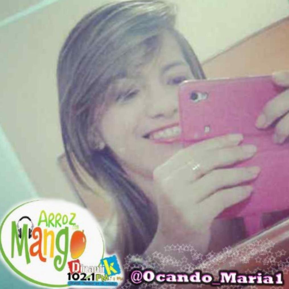 Lcda☂ Locutora.#ANIMADORA   #Instagram: Ocando_Maria1Parte del staff #FusionJuvenilTv  #ElCentroDeMiVidaEsDIOSyMiFAMILIA.