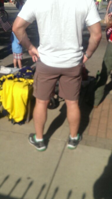 Sweaty, large and full of power for all my running and lifting desires