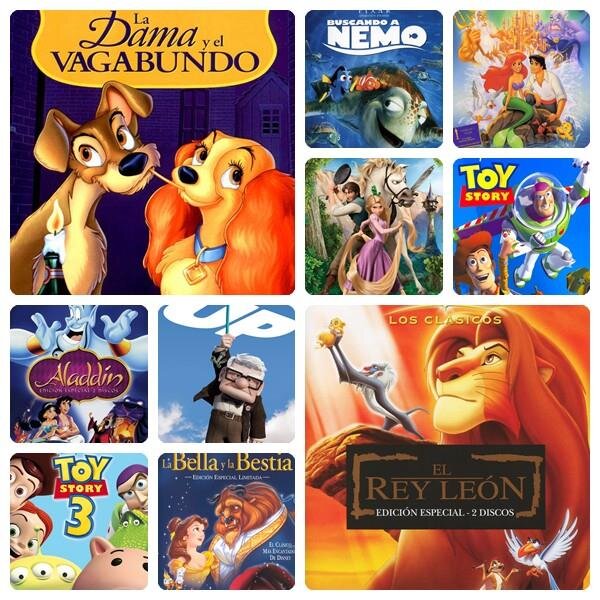 Siguenos para ver las mejores fotos y frases de las películas Disney.