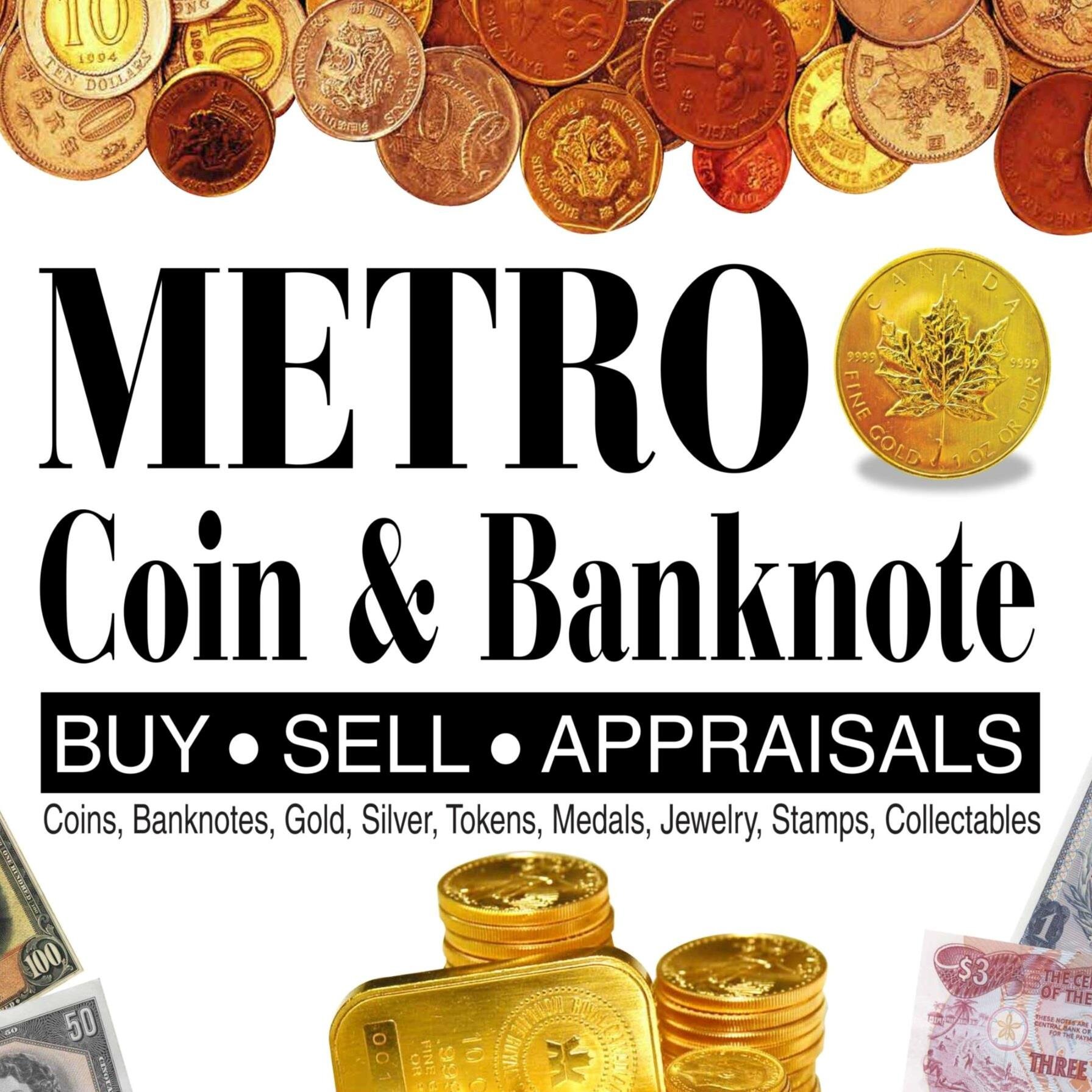 Toronto's Coin Store, specializing in Coins, Banknotes, Gold, Silver, Collectables & Estates.