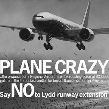 LAAGsayno's profile picture. WE OBJECT TO THE EXPANSION OF LYDD AIRPORT..!! WE AIM TO PRESERVE, PROTECT + DEFEND THE ROMNEY MARSHES...