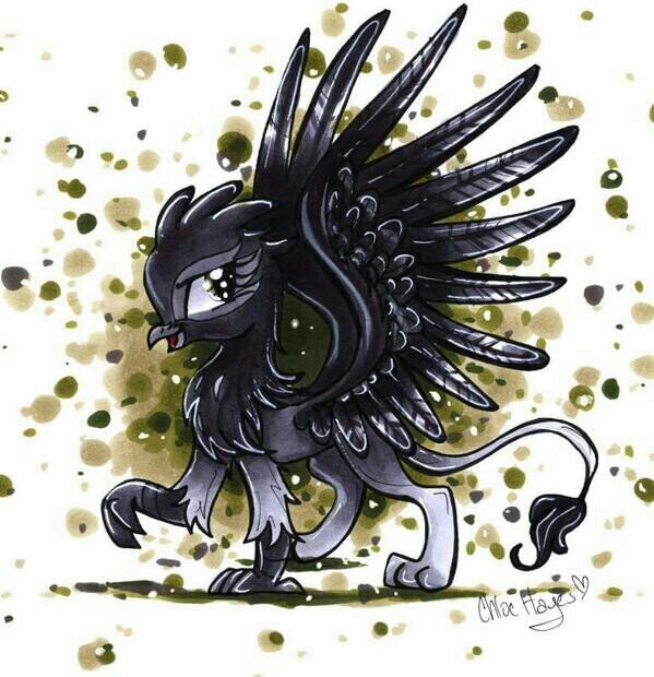 'Sup? The name's Genevieve! I was part of the team that represented the Griffonlands in the Equestria Games! We got 3rd. My totally rad sis is @mlp_Greta.