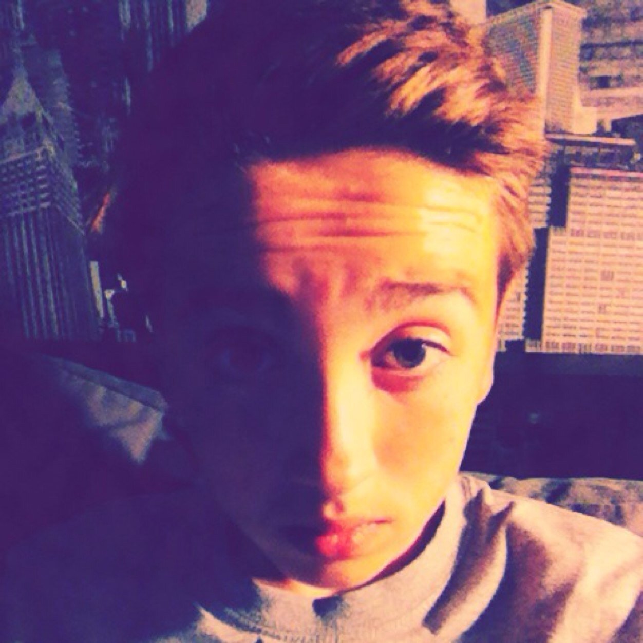 I live in Manchester, my hobbies are acting and football. I love Waterloo Road and 4'O Clock Club.