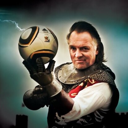 Rik Mayall's Noble England. Once more on to the pitch dear friends... Once more! On you noble English!!!