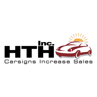 Choose the HTH Inc. car sign and choose the most recognized quality car sign available. Our magnetic car top signs have been the industry standard since 1984.