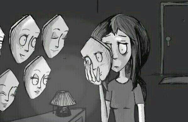She didnt know who would leave or stay. so she pushed them all away..