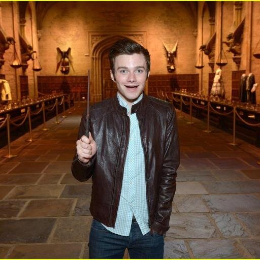 I met Chris Colfer 01\10\19