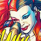 Nothing says l'Chaim like a girl dressed in a stripper clown outfit wielding a hundred-pound mallet.  || New 52 ||